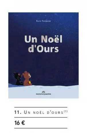 un noël d'ours