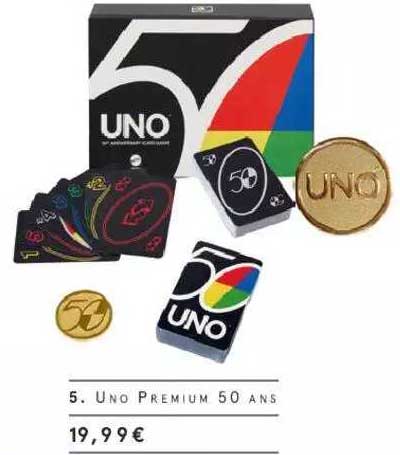 uno premium 50 ans
