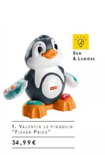 Valentin Le Pingouin "fisher Price"