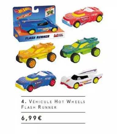 véhicule hot wheels flash runner