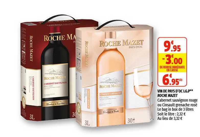 vin de pays d'oc i.g.p. roche mazet