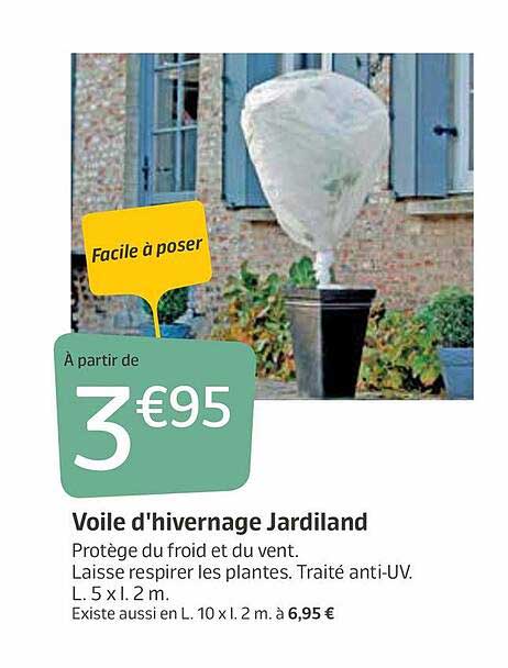 Voile D'hivernage Jardiland