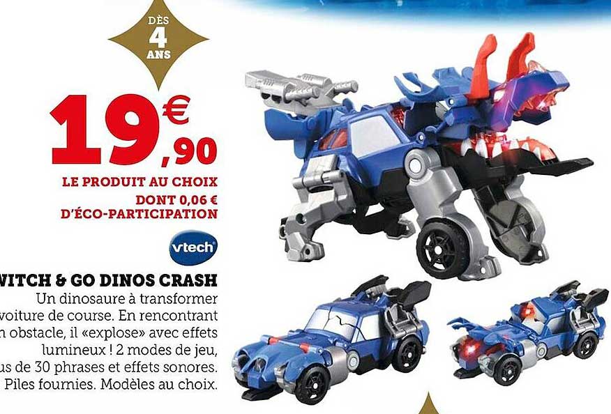 witch & go dinos crash vtech