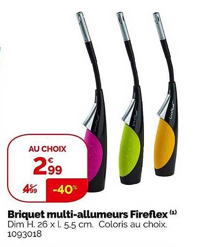 Briquet Multi-allumeurs Fireflex