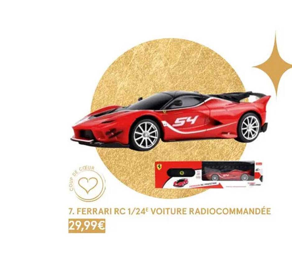 ferrari rc 1-24e voiture radiocommandée