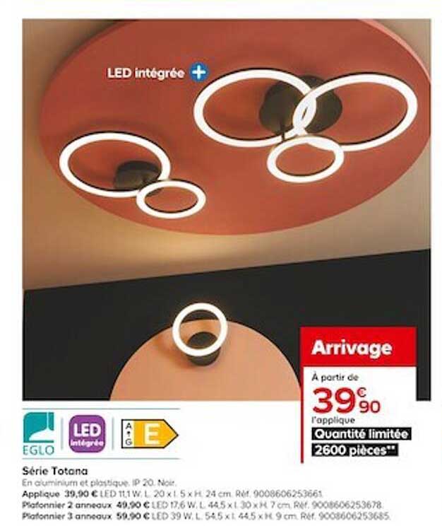 l'applique série totana