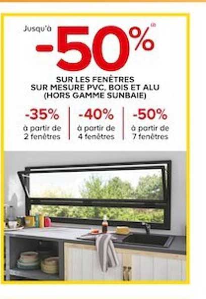 les fenêtres sur mesure pvc, bois et alu