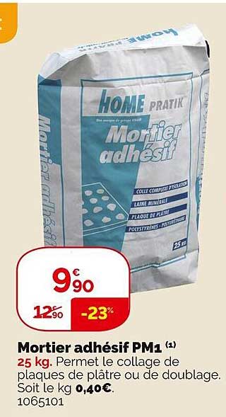 mortier adhésif pm1