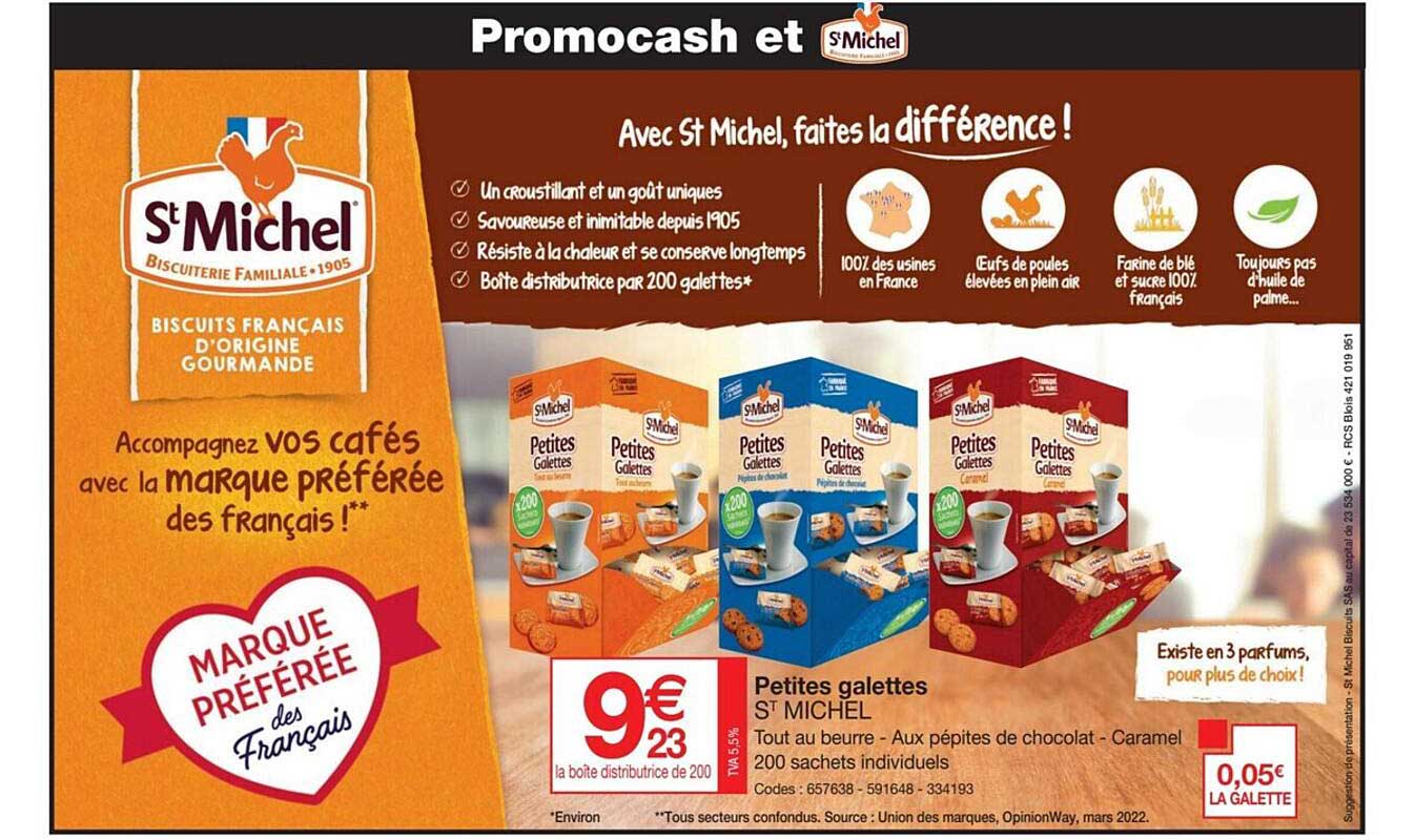 petites galettes st michel