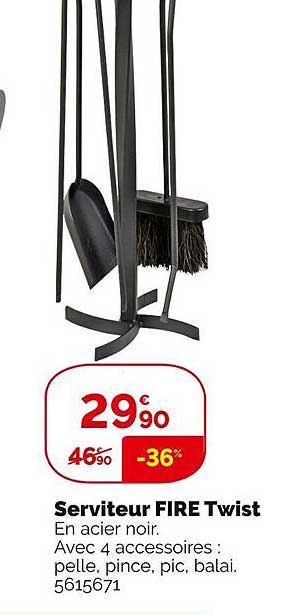 serviteur fire twist