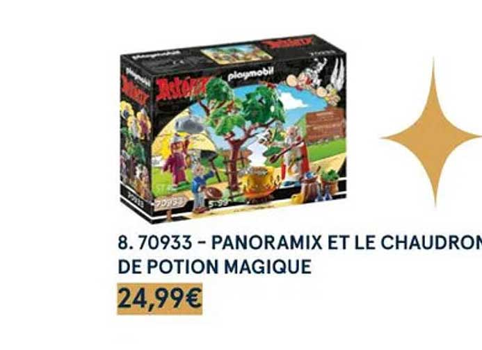 70993 - panoramix et le chaudron de potion magique