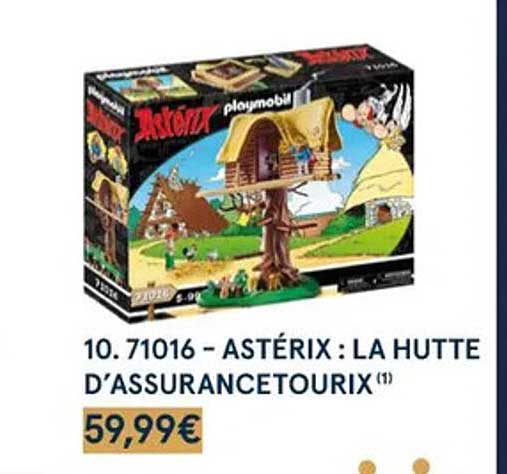 71016 - astérix : la hutte d'assurancetourix