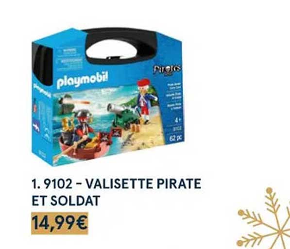 9102 - valisette pirate et soldat