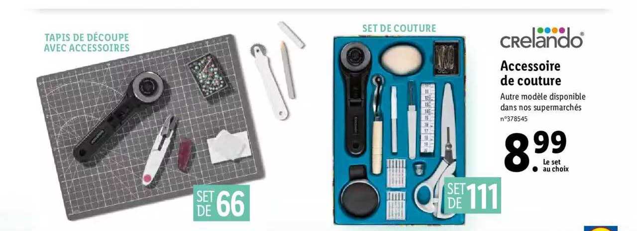 accessoire de couture crelando