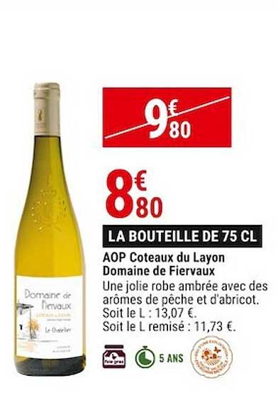 Aop Côteaux Du Layon Domaine De Fiervaux