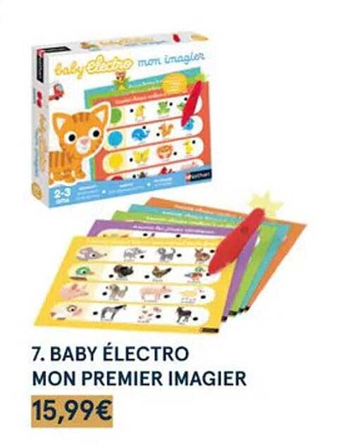 baby électro mon premier imagier