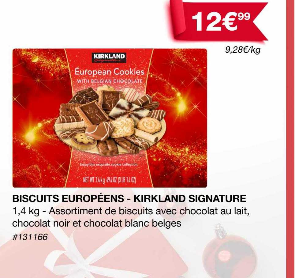 biscuits européens - kirkland siganture