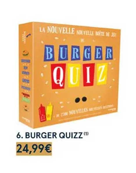 burger quizz