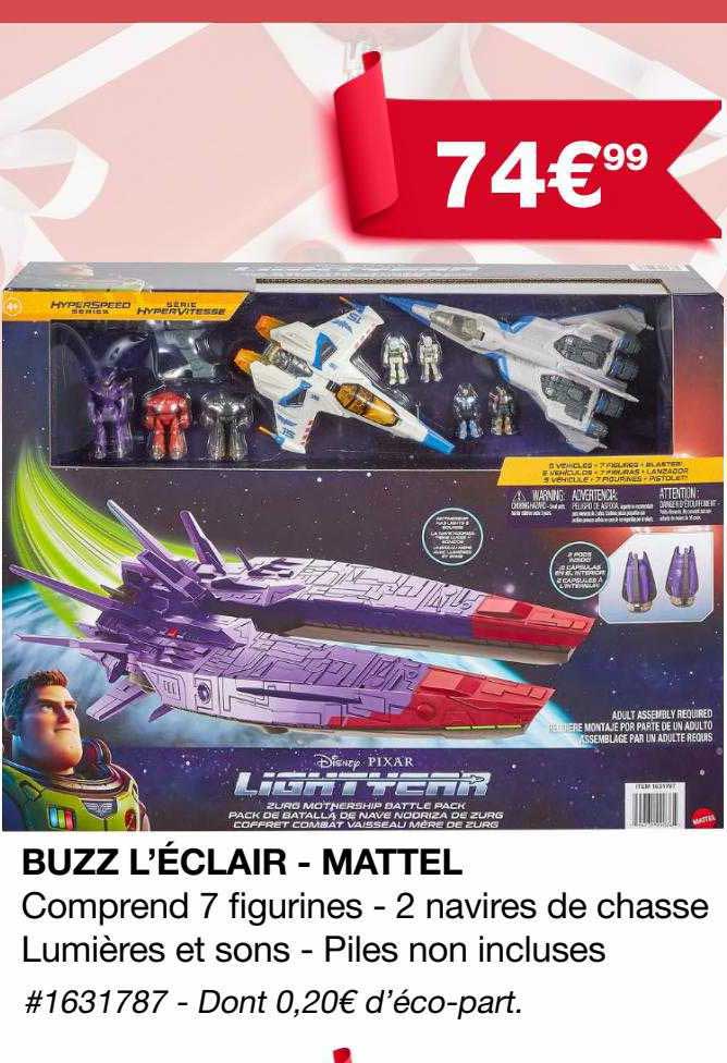 buzz l'éclair - mattel