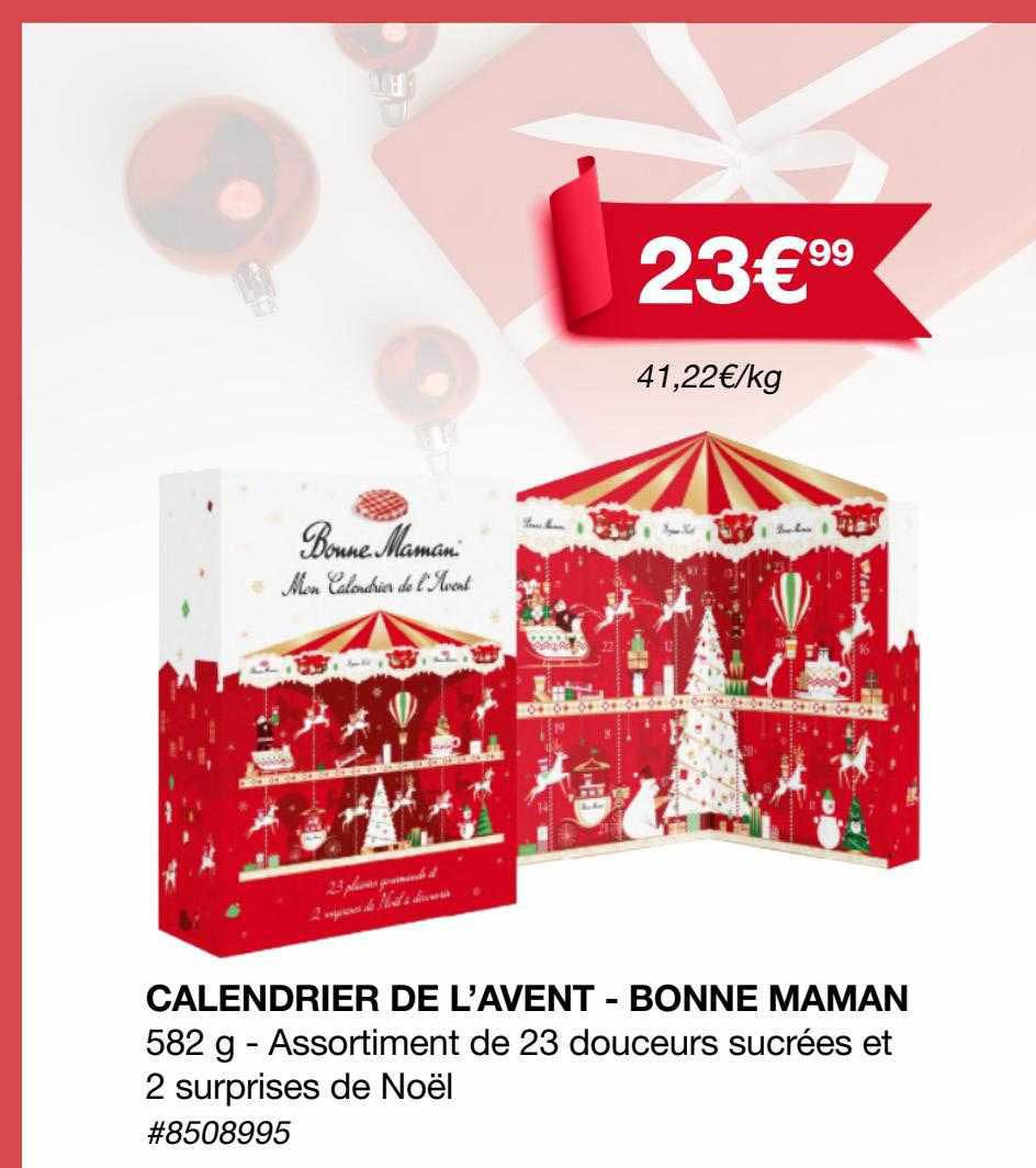 Calendrier De L'avent - Bonne Maman