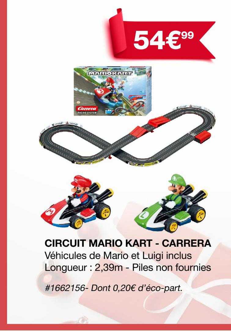 circuit mario kart - carrera