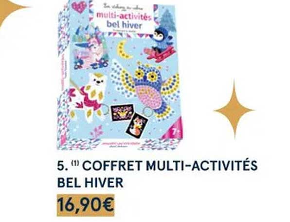coffret multi-activités bel hiver