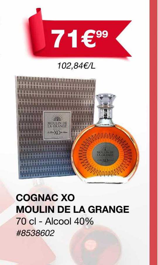 cognac xo moulin de la grange