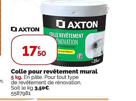 Colle Pour Revêtement Mural Axton