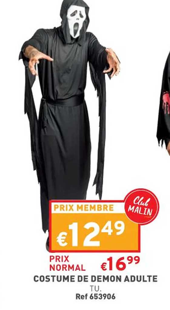 Costume De Démon Adulte