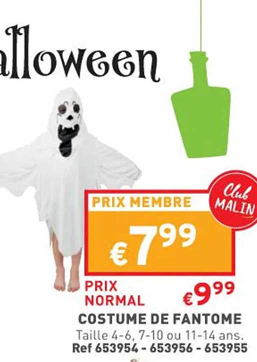 costume de fantome