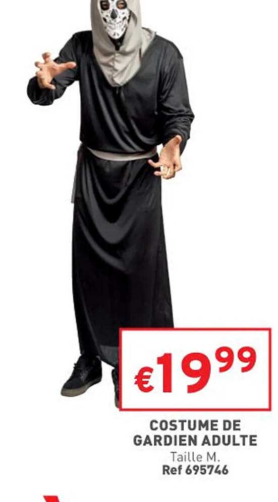 costume de gardien adulte