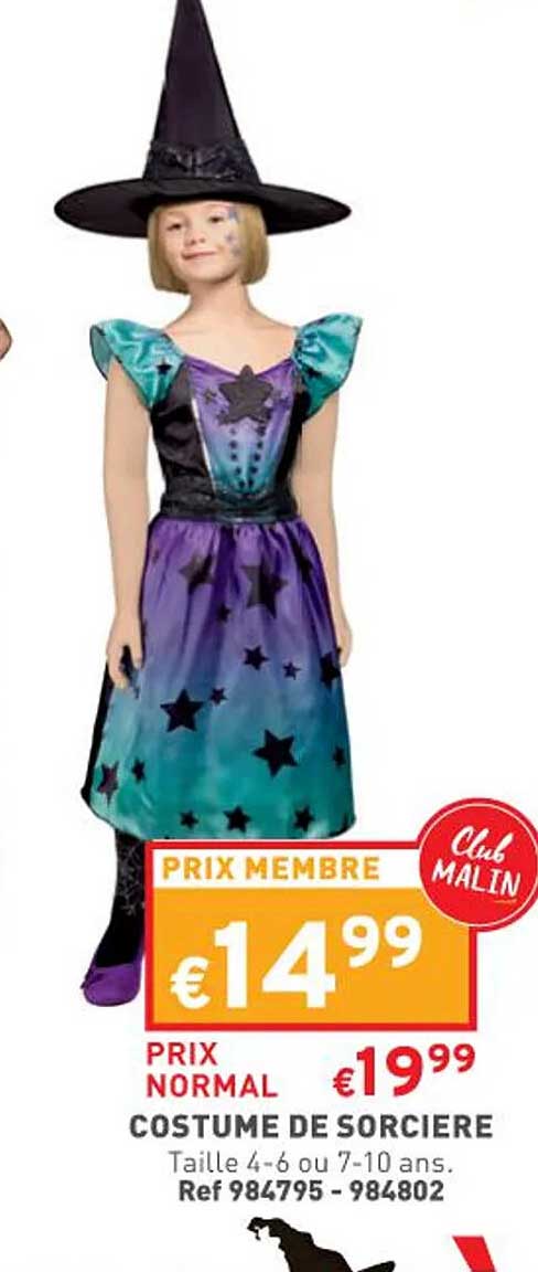 costume de sorcière