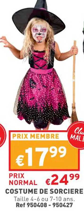 costume de sorcière
