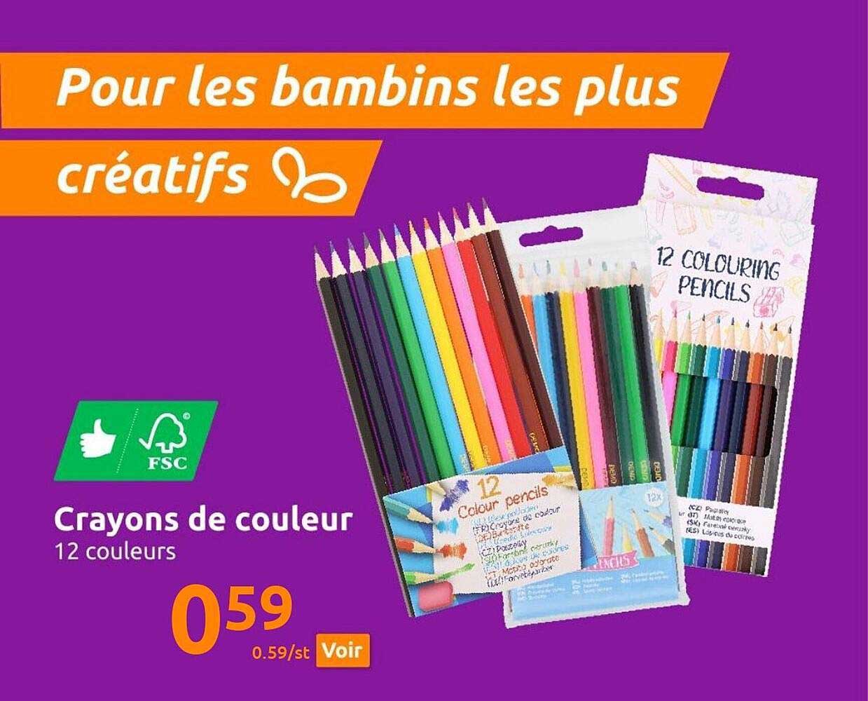 Crayons De Couleur