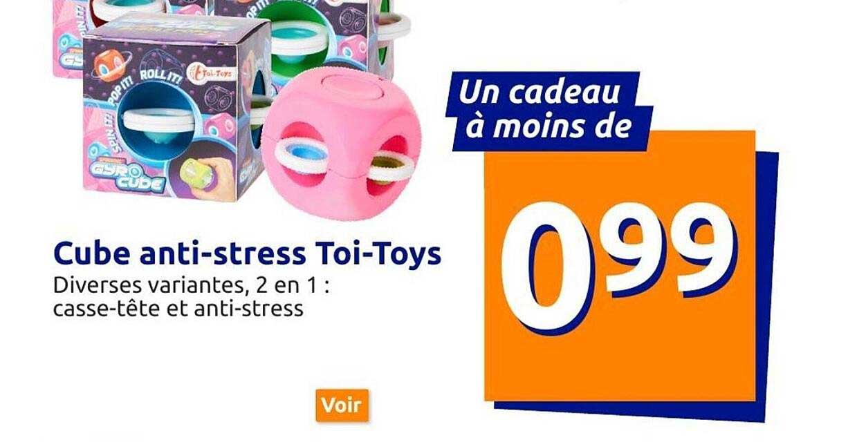 cube anti-stress toi-toys