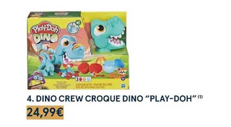 dino crew croque dino "play-doh"