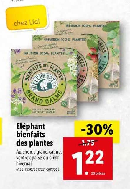 éléphant bienfaits des plantes