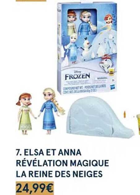 elsa et anna révélation magique la reine des neiges