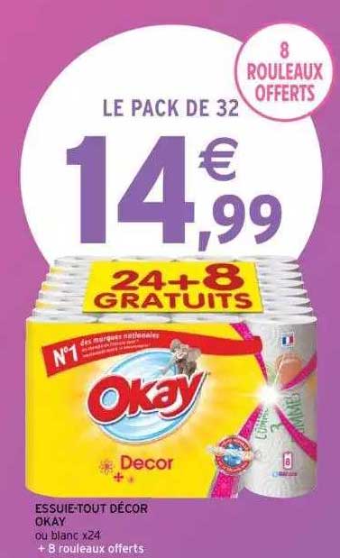 essuie-tout décor okay