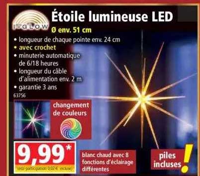 étoile Lumineuse Led I-glow