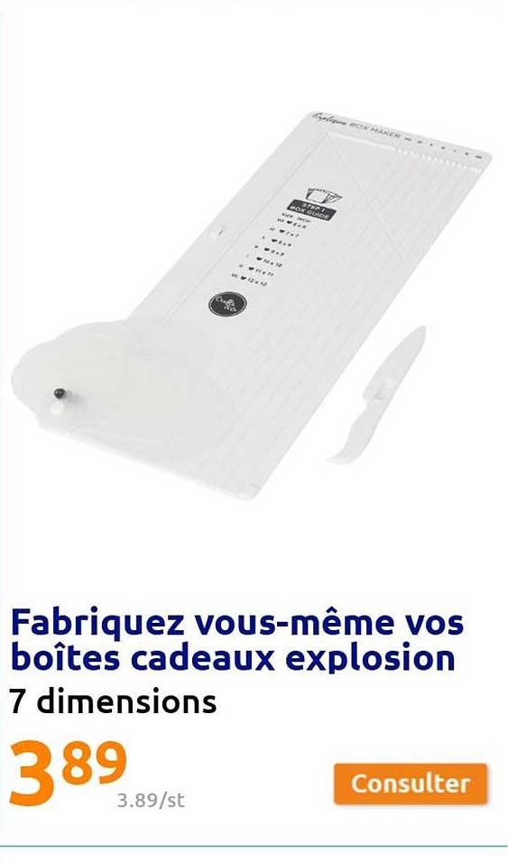 fabriquez vous-même vos boîtes cadeaux explosion