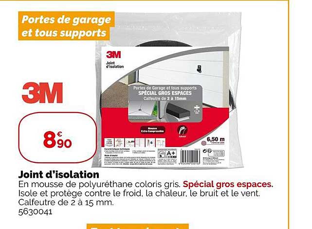 joint d'isolation 3m