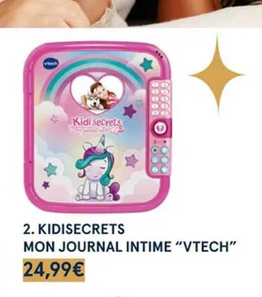 kidisecrets mon journal intime "vtech"