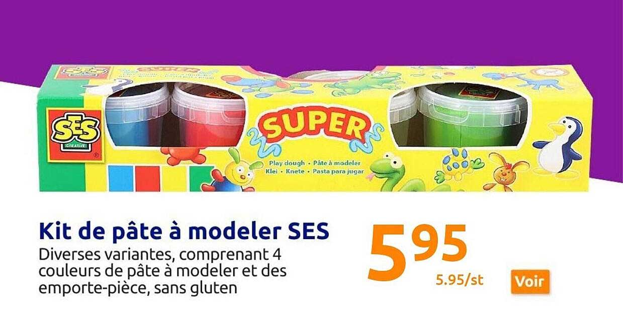 kit de pâte à modeler sES