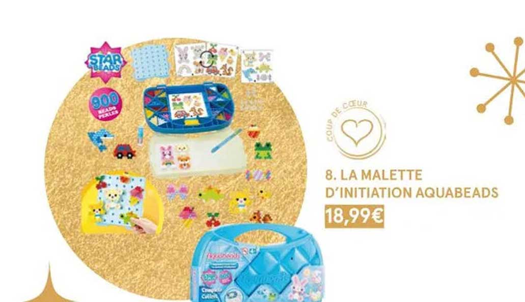 la malette d'initiation aquabeads