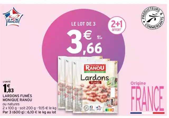 lardonds fumés monique ranou