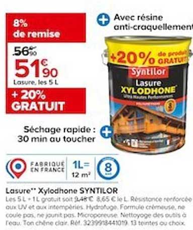 Lasure Xylodhone Syntilor