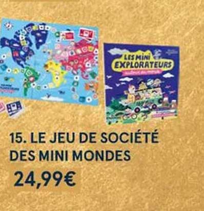 le jeu de socitété des mini mondes