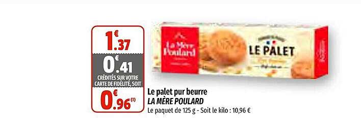 le palet pur beurre la mère poulard