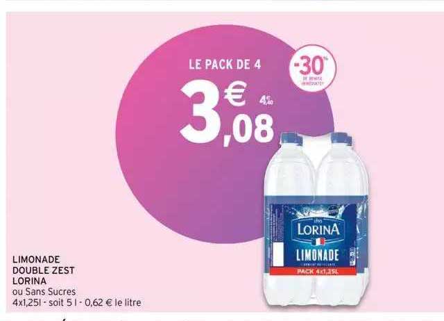 limonade double zest lorina